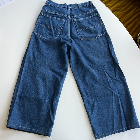 Reformation skater baggy high rise straight jeans - Picture 3 of 4